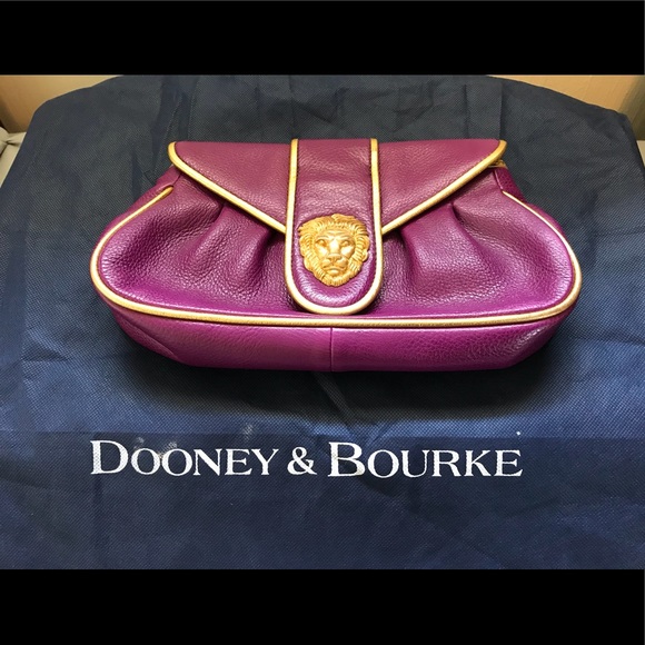 Dooney & Bourke Handbags - RARE Dooney & Bourke Hayden Panettiere Lion Clutch